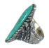 Southwest Sterling Silver And Turquoise Ring Size 6-3/4 RX62712
